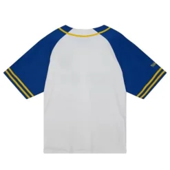 Mitchell & Ness T-Shirts & Tops-Practice Day Button Front Jersey North Carolina A&T University