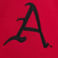 Mitchell & Ness Hoodies & Sweatshirts-Pre-Game Ss Fleece Hoodie University Of Arkansas