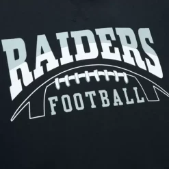 Mitchell & Ness Hoodies & Sweatshirts-Pre-Game Ss Fleece Hoodie Oakland Raiders