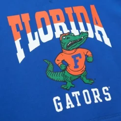 Mitchell & Ness Hoodies & Sweatshirts-Pre-Game Ss Fleece Hoodie University Of Florida