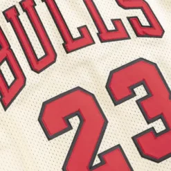 Mitchell & Ness Nba Authentic-Premium Gold Jersey Chicago Bulls 1995-96 Michael Jordan