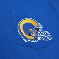 Mitchell & Ness T-Shirts & Tops-Premium Pocket Tee Los Angeles Rams