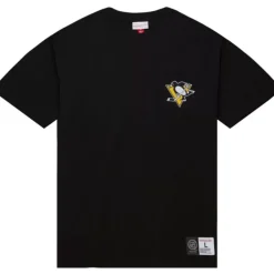 Mitchell & Ness T-Shirts & Tops-Premium Pocket Tee Pittsburgh Penguins