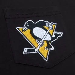 Mitchell & Ness T-Shirts & Tops-Premium Pocket Tee Pittsburgh Penguins