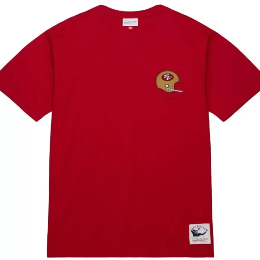 Mitchell & Ness T-Shirts & Tops-Premium Pocket Tee San Francisco 49Ers