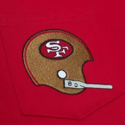 Mitchell & Ness T-Shirts & Tops-Premium Pocket Tee San Francisco 49Ers