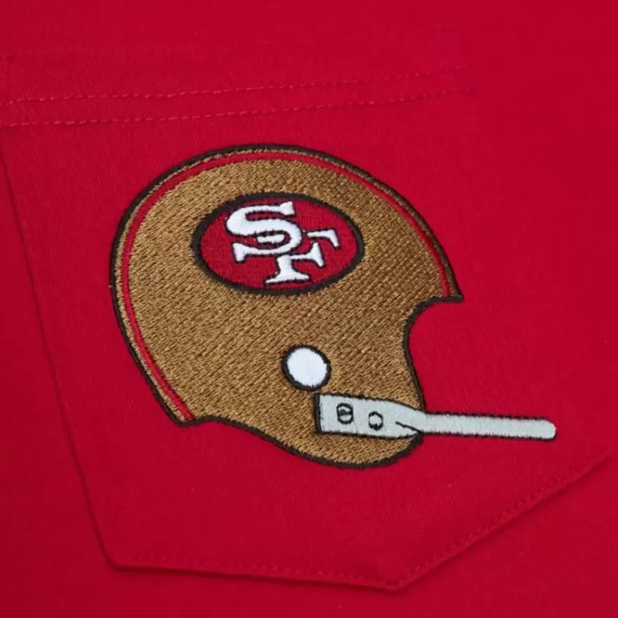 Mitchell & Ness T-Shirts & Tops-Premium Pocket Tee San Francisco 49Ers