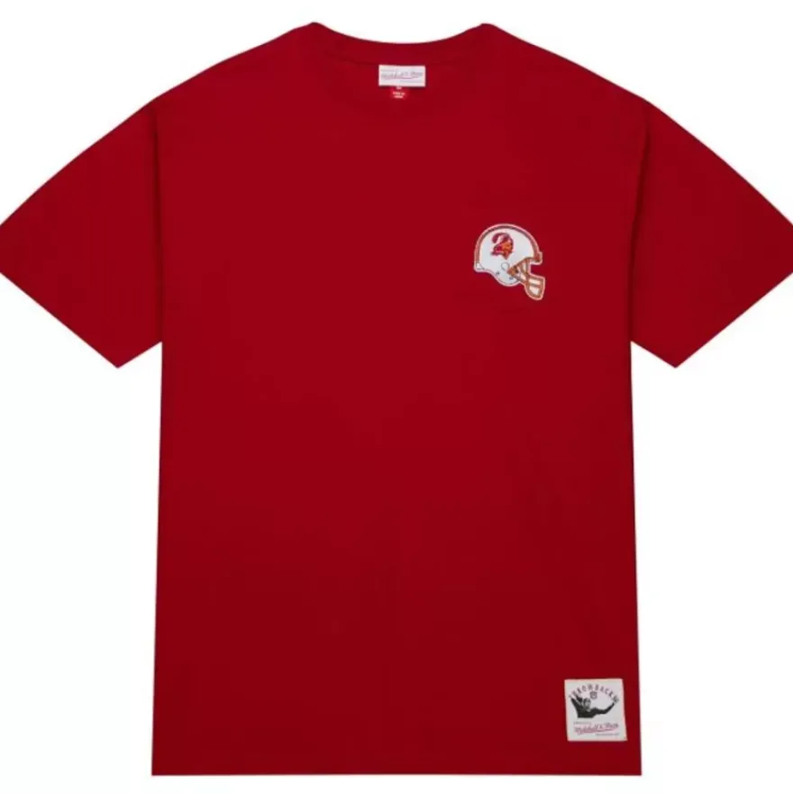 Mitchell & Ness T-Shirts & Tops-Premium Pocket Tee Tampa Bay Buccaneers