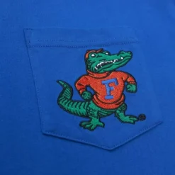 Mitchell & Ness T-Shirts & Tops-Premium Pocket Tee University Of Florida