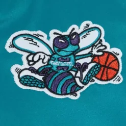 Mitchell & Ness Jackets & Outerwear-Primetime Lightweight Satin Jacket Charlotte Hornets