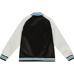 Mitchell & Ness Jackets & Outerwear-Primetime Lightweight Satin Jacket Charlotte Fc