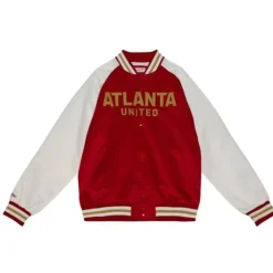 Mitchell & Ness Jackets & Outerwear-Primetime Lightweight Satin Jacket Atlanta United Fc