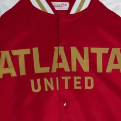 Mitchell & Ness Jackets & Outerwear-Primetime Lightweight Satin Jacket Atlanta United Fc