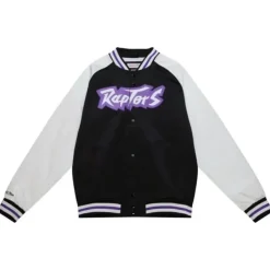 Mitchell & Ness Jackets & Outerwear-Primetime Lw Satin Jacket Toronto Raptors
