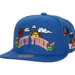 Mitchell & Ness Snapback-Psychedelic Snapback Hwc New York Knicks