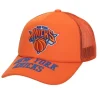 Mitchell & Ness Snapback-Puff The Magic Trucker Snapback Hwc New York Knicks