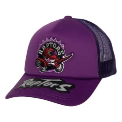 Mitchell & Ness Snapback-Puff The Magic Trucker Snapback Hwc Toronto Raptors
