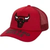 Mitchell & Ness Snapback-Puff The Magic Trucker Snapback Hwc Chicago Bulls