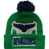 Mitchell & Ness Knit-Punch Out Pom Knit Hartford Whalers