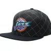 Mitchell & Ness Snapback-Quilted Taslan Snapback Hwc Utah Jazz