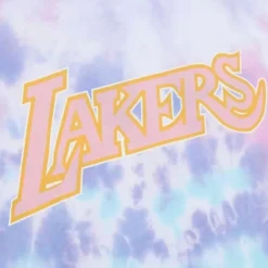 Mitchell & Ness T-Shirts & Tops-Rainbow Sherbet Tee Los Angeles Lakers