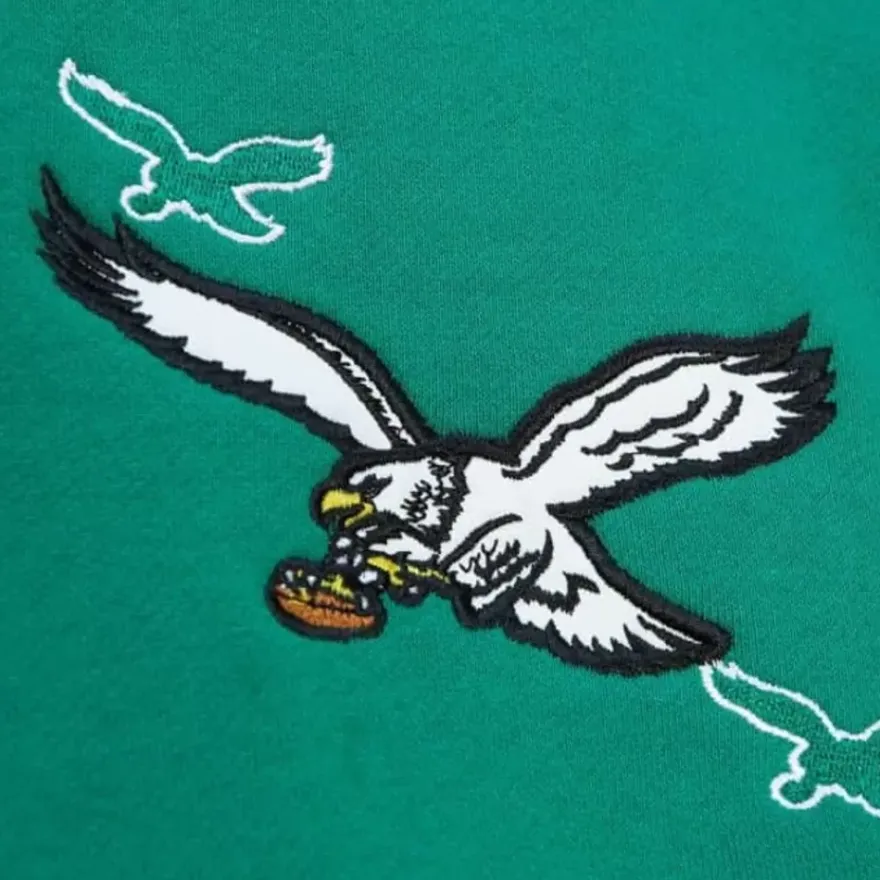 Mitchell & Ness Hoodies & Sweatshirts-Repeat Hoodie Philadelphia Eagles