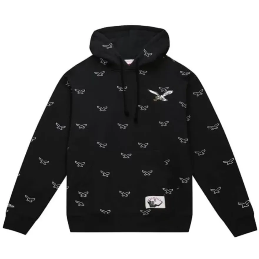 Mitchell & Ness Hoodies & Sweatshirts-Repeat Hoodie Philadelphia Eagles