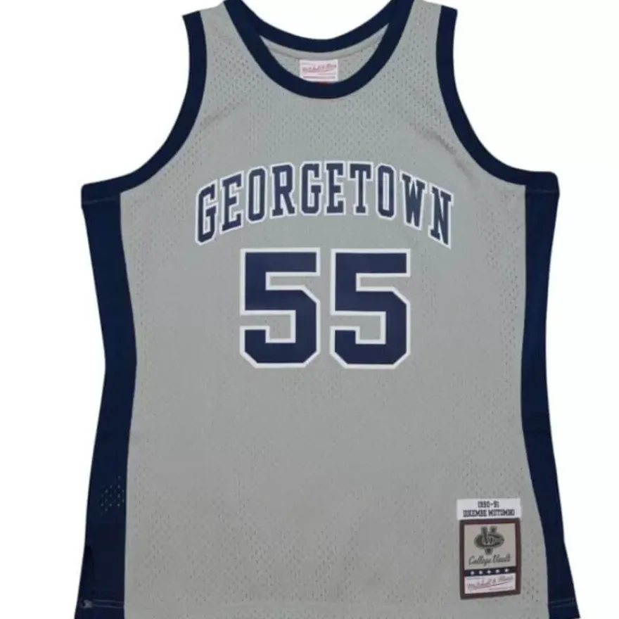 Mitchell & Ness Nba Swingman-Replica Dikembe Mutombo Georgetown University 1990 Jersey