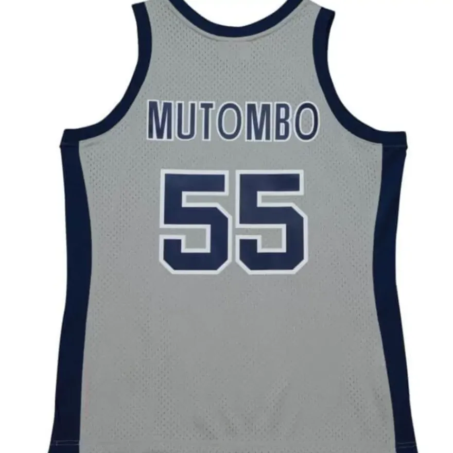 Mitchell & Ness Nba Swingman-Replica Dikembe Mutombo Georgetown University 1990 Jersey