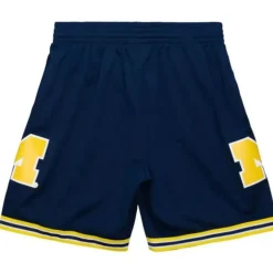 Mitchell & Ness Nba Swingman-Replica University Of Michigan Road 1991 Shorts