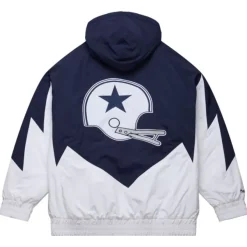 Mitchell & Ness Jackets & Outerwear-Retro Full Zip Jacket Dallas Cowboys