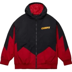 Mitchell & Ness Jackets & Outerwear-Retro Full Zip Jacket Kansas City Chiefs