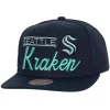 Mitchell & Ness Snapback-Retro Lock Up Snapback Seattle Kraken