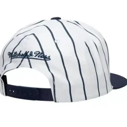 Mitchell & Ness Snapback-Retro Pinstripe Snapback University Of Michigan