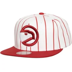 Mitchell & Ness Snapback-Retro Pinstripe Snapback Hwc Atlanta Hawks