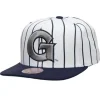 Mitchell & Ness Snapback-Retro Pinstripe Snapback Georgetown University