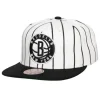 Mitchell & Ness Snapback-Retro Pinstripe Snapback Brooklyn Nets