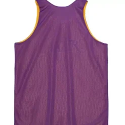 Mitchell & Ness T-Shirts & Tops-Reversible Mesh Tank Los Angeles Lakers