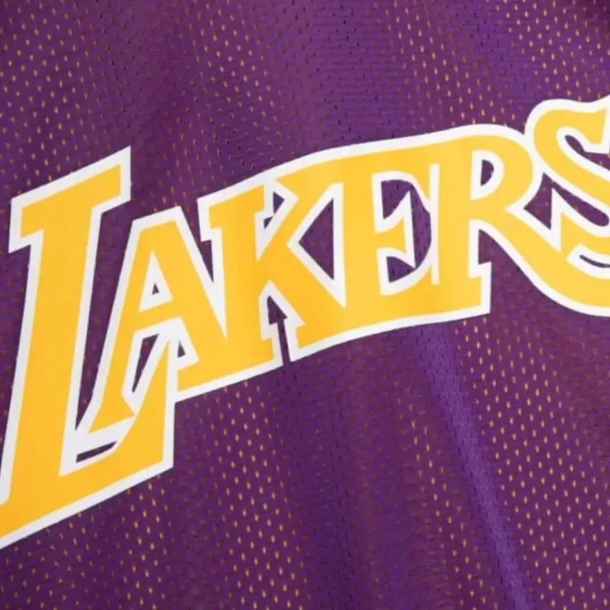 Mitchell & Ness T-Shirts & Tops-Reversible Mesh Tank Los Angeles Lakers