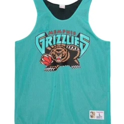 Mitchell & Ness T-Shirts & Tops-Reversible Mesh Tank Memphis Grizzlies