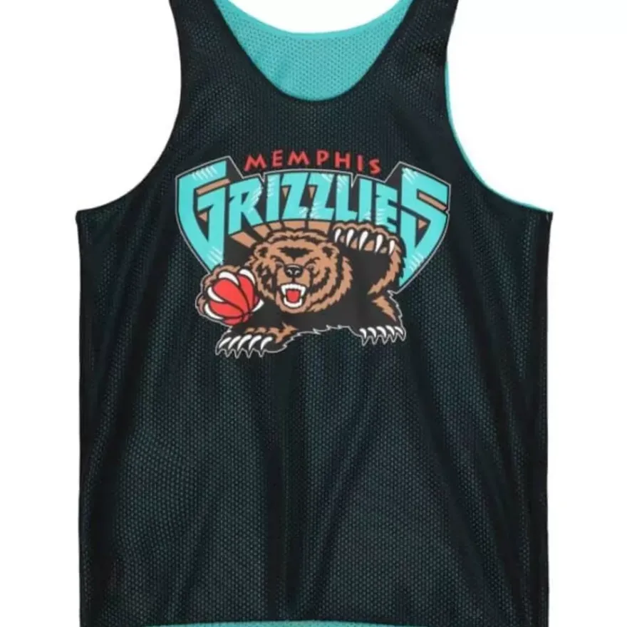 Mitchell & Ness T-Shirts & Tops-Reversible Mesh Tank Memphis Grizzlies