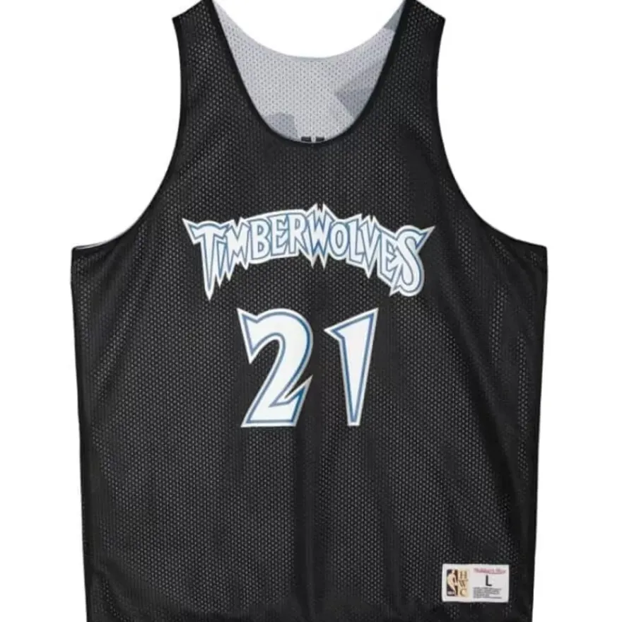 Mitchell & Ness T-Shirts & Tops-Reversible Mesh Tank Minnesota Timberwolves Kevin Garnett