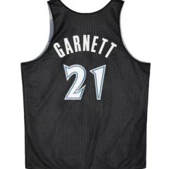 Mitchell & Ness T-Shirts & Tops-Reversible Mesh Tank Minnesota Timberwolves Kevin Garnett