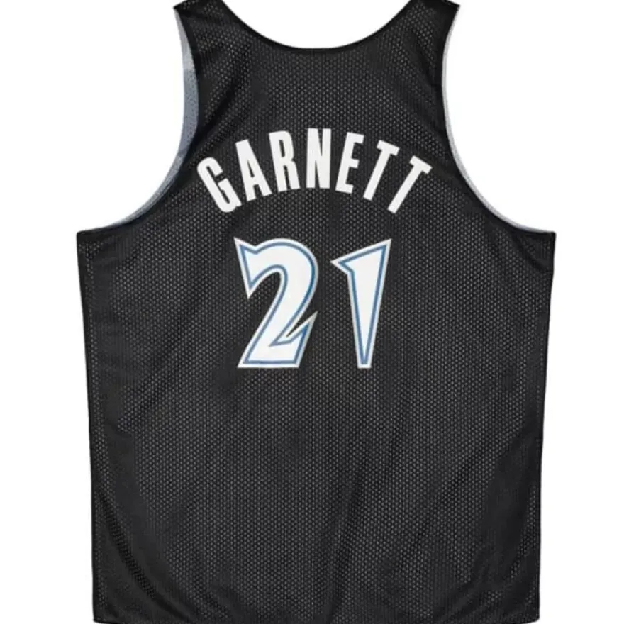 Mitchell & Ness T-Shirts & Tops-Reversible Mesh Tank Minnesota Timberwolves Kevin Garnett