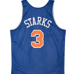 Mitchell & Ness T-Shirts & Tops-Reversible Mesh Tank New York Knicks John Starks