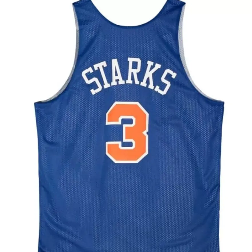 Mitchell & Ness T-Shirts & Tops-Reversible Mesh Tank New York Knicks John Starks
