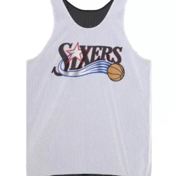 Mitchell & Ness T-Shirts & Tops-Reversible Mesh Tank Philadelphia 76Ers