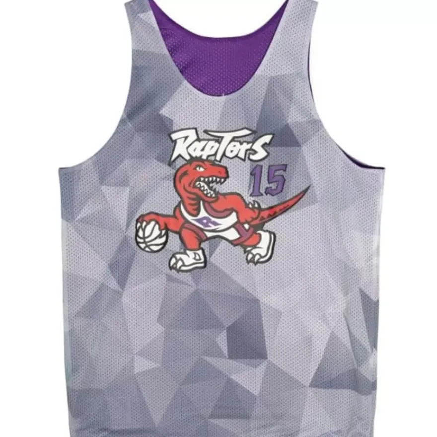 Mitchell & Ness T-Shirts & Tops-Reversible Mesh Tank Toronto Raptors Vince Carter