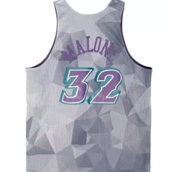 Mitchell & Ness T-Shirts & Tops-Reversible Mesh Tank Utah Jazz Karl Malone