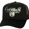 Mitchell & Ness Snapback-Rock On Trucker Boston Celtics